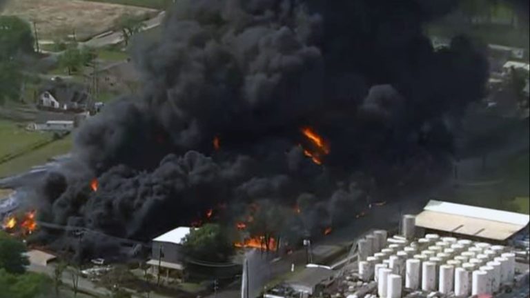 K-Solv Channelview Plant Fire Worker Hospitalized | Houston Plant