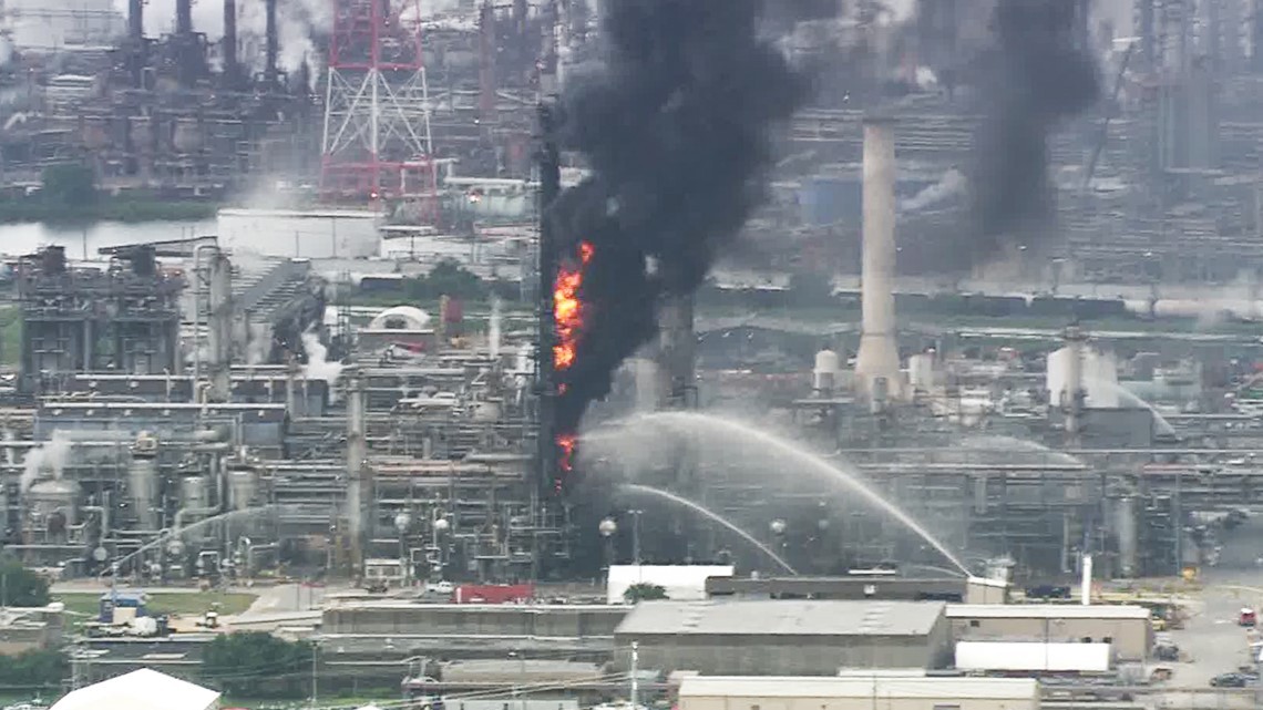 Exxonmobil Olefins Plant Fire Baytown Texas Undefeated