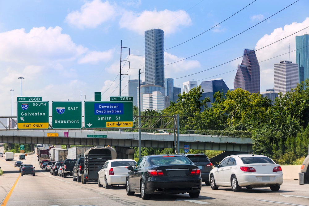Harris County Sees Over 20% of All Texas Motor Vehicle Crashes