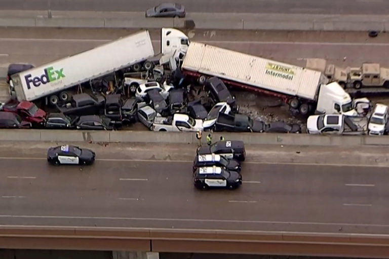 I-35W FedEx Truck Accident Kills 6 in Fort Worth | Undefeated 18 ...